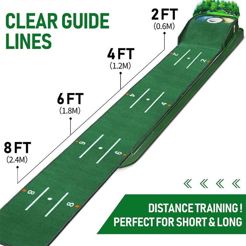 Ascent Golf Putting Mat for Various Skill Levels - Image 2